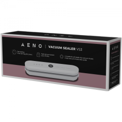 Vacuum Sealer, white, LED display, 80W, -65kPa (+/-5kPa)