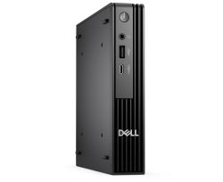 Настолен компютър Dell Pro Micro QCM1255, AMD Ryzen 5 8500GE (6 cores, up to 5.0GHz), 16 GB: 1 x 16 GB, DDR5, up to 4800 MT/s, 512GB SSD, Integrated Graphics, Wi-Fi 6, Bulgarian Keyboard&Mouse, 65W, Ubuntu, 3Y PS