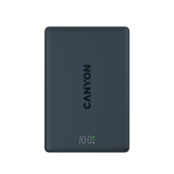 CANYON magnetic power bank OnPower 511 PD20W 10000mAh Aluminium Interstellar Black