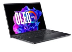 Лаптоп Acer SFG16-71-74R0, Intel Core i7-13620H (up to 4.9GHz, 24MB), 16" CineCrystal 3,2K OLED 120Hz, 16 GB LPDDR5 RAM OB, SSD 1000GB PCIe Gen4, Intel UHD, WIFI6E+BT 5.2, Micro SD, FPR, No Cyrilic, QHD Cam, Win 11 Home 64 bit, Ice Black
