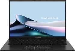 Лаптоп Asus Zenbook UM3406GA-QD008WNA, AMD Ryzen AI 7 445 ,2.0GHz (14MB Cache, up to 4.6GHz, 6 cores, 12 Threads), 14.0 OLED WUXGA(WU) 1920X1200 16:10,LPDDR5X 32GB ( on board ),1TB  SSD G4, Windows 11,  Jade Black, Sleev, no adapter