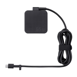 Оригинално зарядно за лаптоп ASUS 65W Type-C - Черно