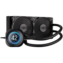 CORSAIR NAUTILUS 240 LCD, 240mm Radiator, Liquid CPU Cooler