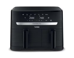 Уред за здравословно готвене Tefal EY901N10 Dual Easy Fry Essential Blk