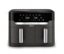 Уред за здравословно готвене Tefal EY942HE0 Xxl Dual Easy Fry Coal Eu