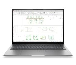 Лаптоп HP ZBook 8 G2i AI 16" Meteor Silver, Ultra 7 366H(up to 4.8Ghz/18MB/16C), 16" AG WQUXGA 120Hz DreamColor 500nits, 32GB 5600Mhz 1DIMM, 1TB PCIe SSD, WiFi7+BT6, FPR, Smart Card Reader, Nvidia RTX PRO 500 4GB, Backlit Kbd, 8C Batt, Win 11 Pro, 3Y OnSi