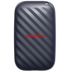 Преносим SSD диск Sandisk E10 1TB - Черен