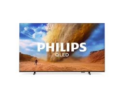 Телевизор Philips 55PUS7810/12, 55" 4K UHD QLED, 3840x2160p, 60Hz, DVB-T/T2/T2-HD/C/S/S2, 60Hz, 3 sided Ambilight, Pixel Precise UHD, HDR+, 90% DCI, Titan OS, Dolby Atmos & DTS:X, 3*HDMI, 2*USB, VRR, 802.11ac, BT 5.2, Philips EasyLink 2.0, 20W RMS, Black