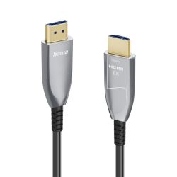 HAMA Оптичен HDMI кабел, ултра високоскоростен, AOC, сертифициран, 8K, алуминий, 10 м