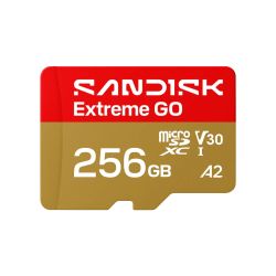 Sandisk карта Extreme GO microSD™ UHS-I Card 256GB, V30, A2
