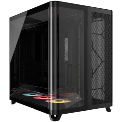 CORSAIR AIR 5400 RS-R ARGB Tempered Glass Mid-Tower, Black