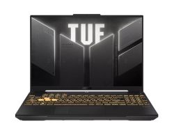Лаптоп Asus TUF F16 FX607VJR-TU307,INTEL C7 230H,16.0  WUXGA 1920X1200 16:10 , AG,144 Hz16GB DDR5 5600 Mhz(2*8),512 GB M.2 SSD,RTX 3050 6GB GDDR6,Wi-Fi 6(802.11ax),Backlit Chiclet Keyboard 1-Zone RGB, no OS, Mecha Gray
