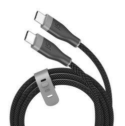 j5create Кабел USB-C мъжко– USB-C мъжко, 60 W, 1.8 m, черен