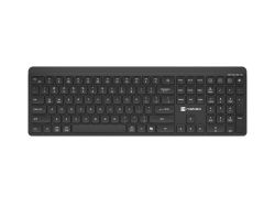 Клавиатура Natec Wireless Keyboard Tang US, BT+2.4GHz, Silent, Slim, Black