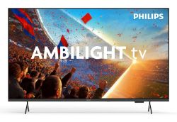 Телевизор Philips 65PUS8001/12, 65" 4K UHD LED, 3840x2160p, 60Hz, DVB-T/T2/T2-HD/C/S/S2, 3 sided Ambilight, CL+2.0, Perfect Pixel UHD, HDR10, HLG, Titan OS, Dolby Atmos, 3*HDMI, 2*USB, 802.11ac, BT 5.2, Easy Link 3.0, 20W RMS, Black