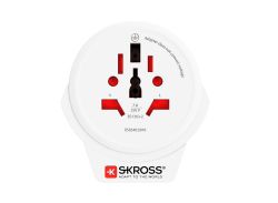 Skross универсален адаптер World to UK, USB