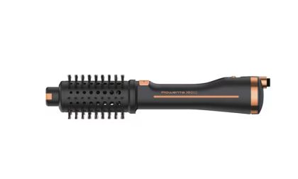 Електрическа четка за коса Rowenta CF9625F0 Brush Ultimate Experience, Rotative, 2-In-1 Performance And Efficiency,Style Assist Program, Three Brushes To Cover All Hair Types, Pro Keratin Bristles, Ionic Generator, Compact And Ergonomic With Pouch