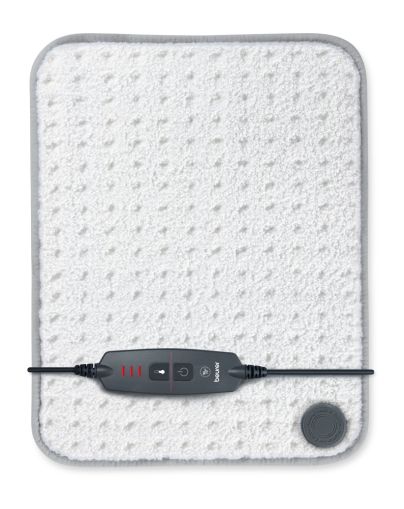 Термоподложка Beurer HK 43 Super Cosy heat pad with super soft surface;3 Illuminated temperature settings;Fast heating;Automatic switch off after 90 min;Cotton cover washable on 30°; BSS; 44(L)x33(W)