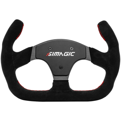 SIMAGIC C-Shaped Steering wheel without HUB, 325mm, Suede. S406