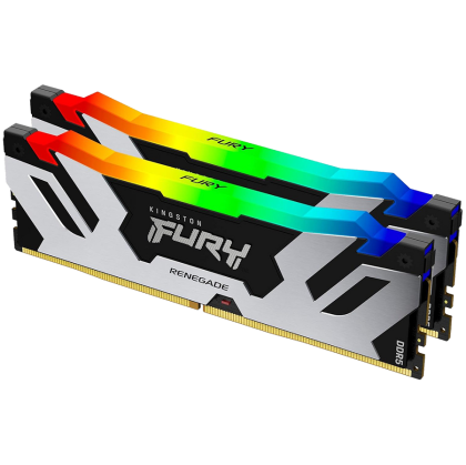 Kingston 64GB 6400MT/s DDR5 CL32 DIMM (Kit of 2) FURY Renegade RGB XMP
