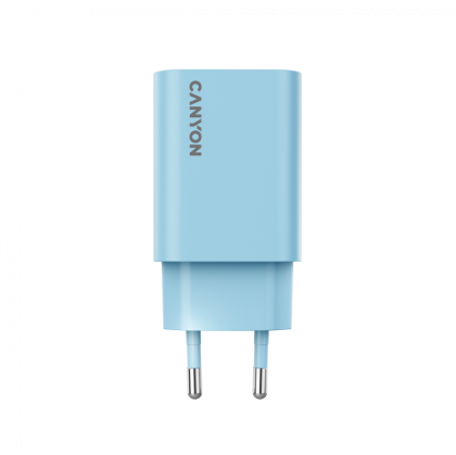 CANYON charger OnCharge 30CL Max Power 30W 1xPD EU Light Blue