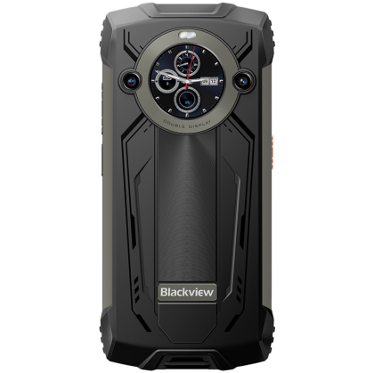 Blackview Rugged BV8200 LTE 6.5-inch FHD+IPS 1080x2400 120Hz Corning 3th + 1.3-inch 360x360 12+256GB MT8781 Octa-core 2.2GHz 8800mAh NO Charger CAM Front 32MP Rear 50+13MP IP68/IP69K/MIL-STD-810H NFC Fingerprint  Black