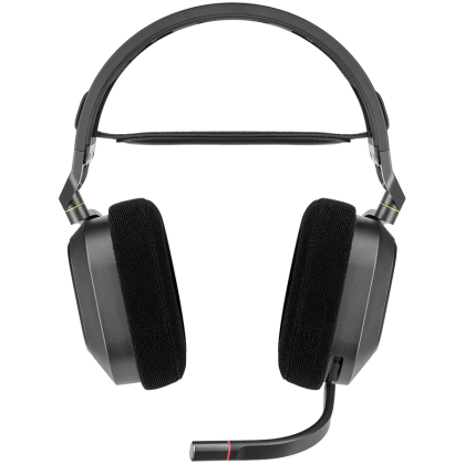 CORSAIR HS80 RGB Wireless Headset, Carbon - EU