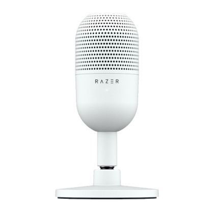 Razer Seiren V3 Mini - White, Ultra-compact Streaming Microphone