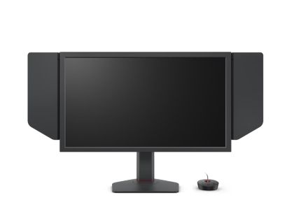 Монитор BenQ ZOWIE XL2586X+, 24.1", 600Hz, FHD FAST TN, For Esports, CS2, Valorant, DyAc 2, Shield, S Switch, Black eQualizer, Color Vibrance, LBL, Flicker-free, K Locker, XL Setting to Share, 3x HDMI (2.1), DP (1.4), 3.5 Jack, Swivel, Tilt, Height adj. 1