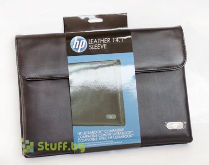 HP Leather Ultra Portable Sleeve