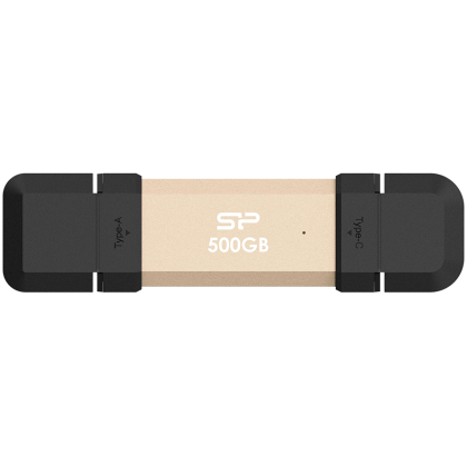 Silicon Power UC3S72 500GB, USB3.2 Gen2,DS72,Gold