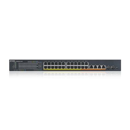 Комутатор ZyXEL XMG1930-30HP, 24-port 2.5GbE Smart Managed Layer 2 PoE 700W 22xPoE+/8xPoE++ Switch with 4 10GbE and 2 SFP+ Uplink