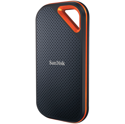 SANDISK Extreme PRO 1TB Portable SSD - Read/Write Speeds up to 2000MB/s, USB 3.2 Gen 2x2, Forged Aluminum Enclosure, 2-meter drop protection and IP55 resistance