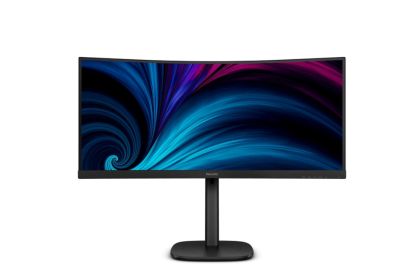Монитор Philips 34B2U3600C, 34" Curved 1500R, VA, WLED, 3440x1440@120Hz, 4ms GtG, 300cd m/2, 3500:1, 50M:1 DCR, Adaptive Sync, FlickerFree, SoftBlue, 5Wx2, Tilt, Height Adjust, Swivel, HDMI, DP, USB hub