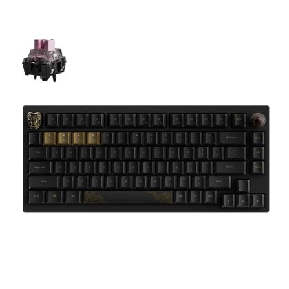 Безжична Механична клавиатура Keychron Black Myth Wukong - TTC Golden Pink Switch