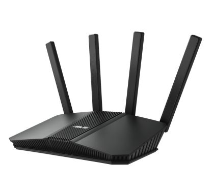 Рутер Asus Gaming Wireless Router RT-BE82U, BE6500, Dual-Band, Quad-Core 2.0GHz CPU, 256MB/1GB Flash/RAM, 4K-QAM, MLO, 2.5G quad-port, AiProtection Pro, Adaptive QoS, VPN, Instant Guard, IPTV, OFDMA, MU-MIMO, UTF-8 SSID, Port forwarding, AiMesh