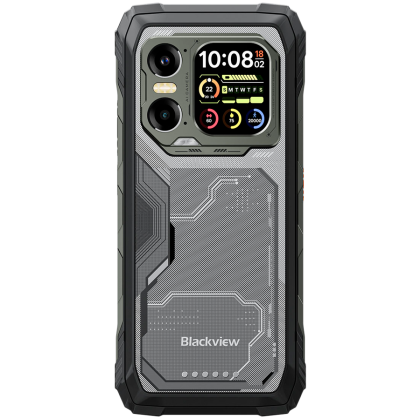 Blackview XPLORE 1 Rugged Phone 6.78" FHD+ + 2.01" Secondary , 16+512GB Dimensity 7050 50+64MP,Night Vision , Android 15 , 20000mAh + 55W , 5G , Black , Rugged , MIL-STD)