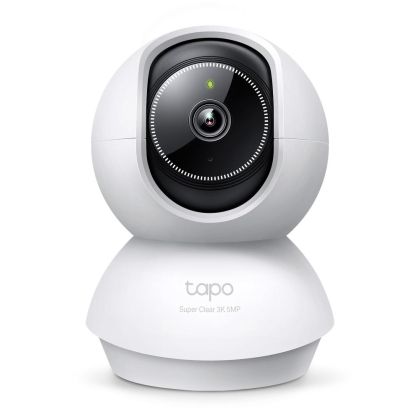TP LINK Домашна охранителна камера с AI, 3K 5MP (2880×1620 px), H.264, microSD, 2.4 GHz Wi-Fi
