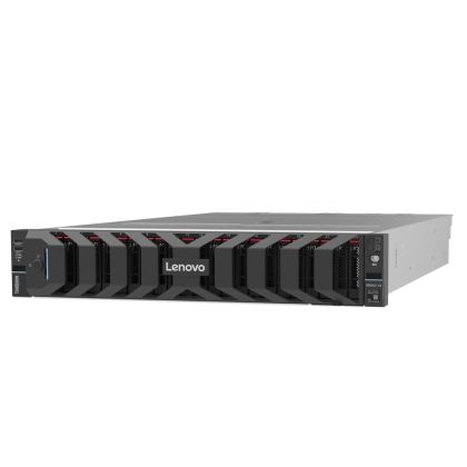 Сървър Lenovo ThinkSystem SR650 V4, Intel Xeon 6515P (2.30 GHz, 16-core, 72 MB Cache, 150W), 1x32GB 2Rx8, 2x 960GB ER3 M.2, ThinkSystem M.2/E1.S SATA/NVMe 2-Bay PCIe Hot-Swap RAID Enablement Kit, 940-8i 4GB, 2x800W, XCC3 Premier