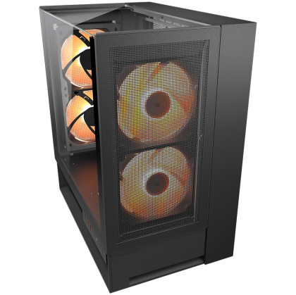 COUGAR OmnyX PC Case, Mid Tower, Black