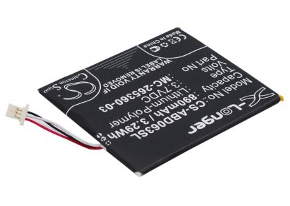 Батерия за електронна книга AMAZON Kindle 7, Kindle 8 58-000083  3,7V  890mAh LiPo CAMERON SINO