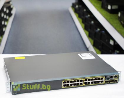 Cisco Catalyst 2960S 24-port 10/100/1000 + 4xSFP