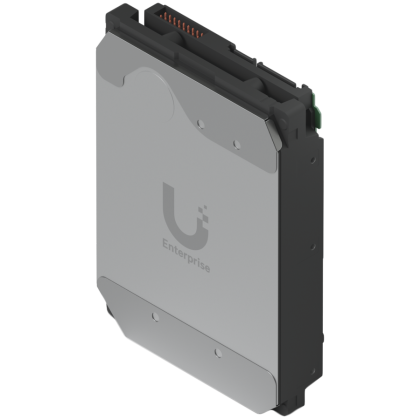 Ubiquiti UACC-HDD-E-24TB Enterprise-grade 3.5" SATA hard drive ideal for storage-intensive UniFi camera security and NAS systems