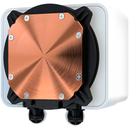 Asrock Challenger White 360 Digital, AiO liquid cooler, ARGB, Digital display, 360 mm radiator, AM5, AM4, LGA1851, LGA1700, 90-ACLA36-WAAGA6, White, 6Y