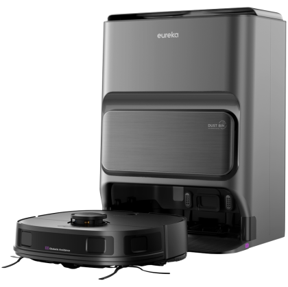 Color: Black,  Simultaneous dry and wet cleaning, Suction pwr: 5000 Pa, Robot Dust volume: 250ml, Robot Water volume: 210ml, Dust Bag: 3L ;  Station Dirty Water tank: 4.6L/ Station Clean Water tank: 4.6L ; Lowest Noise: 68dBA, Running time: 50min, charchi