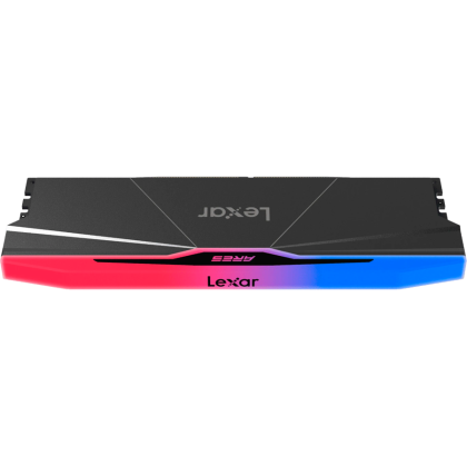 Lexar Ares DDR5 6000 CL28 1.35V Memory with heatsink and RGB lighting,Dual pack, Black Color