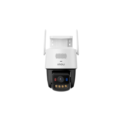 Imou Titan Pro 6MP, Aurora color night vision Wi-Fi 2.4 and 5 GHz PT, rotation 355 pan & 90 Tilt, 1.8 progressive CMOS, H.265, 3.6mm Fixed lens, field of view: 89, Night Vision up to 30m, 8x Digital Zoom, RJ45, Mic&Speaker, 125dB Siren, PoE, IP66