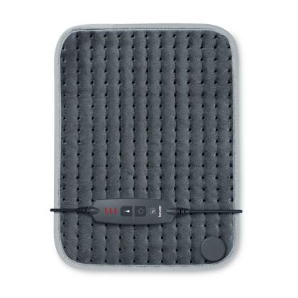 Термоподложка Beurer HK SE Cosy and soft heat pad;  3 temperature settings, automatic switch off after 90 min; washable on 30°; Gray