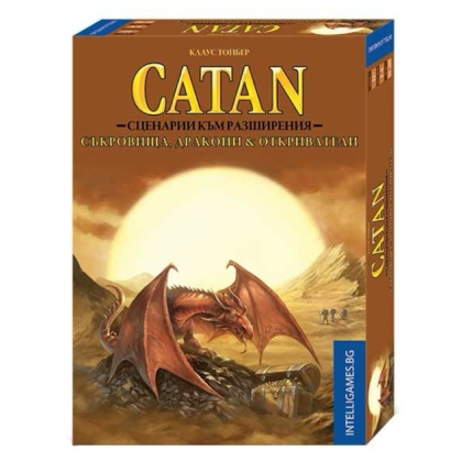 Разширение CATAN: Съкровища, Дракони и Откриватели
