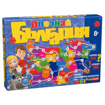 Настолна игра Playland Опознай България